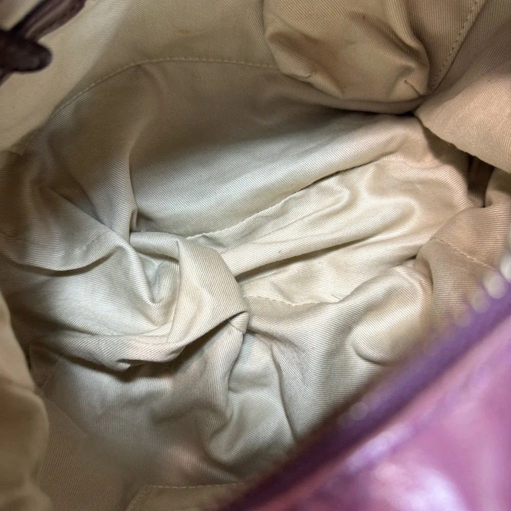 Gianni Bini Purple Leather Women's Bag